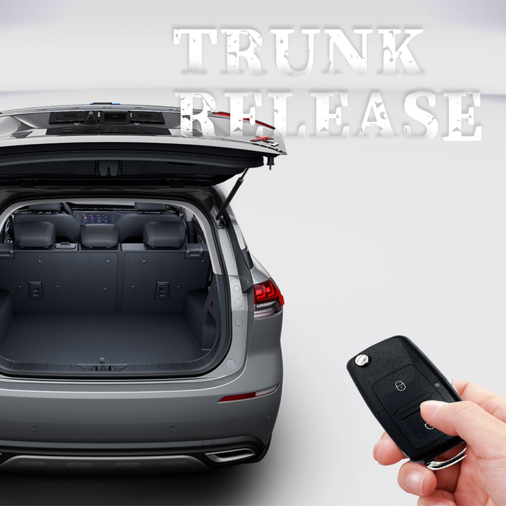 Hot Selling Africa Market Car Alarm System Pke Passive Keyless Entry Lock/unlock Trunk Release 433mhz Keyless Entry System