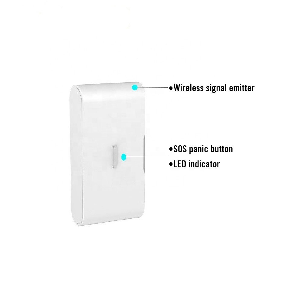 Home Security Alarm System 433MHz Wireless Door/Window Vibration Sensor Entry Alarm