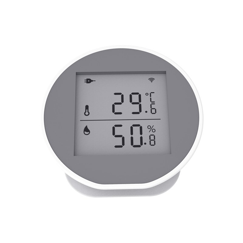 Tuya/Smart Life Wifi Digital Temperature & Humidity Sensor with LCD Screen Monitor DIY Set Temperature Humidity Sensor Detector