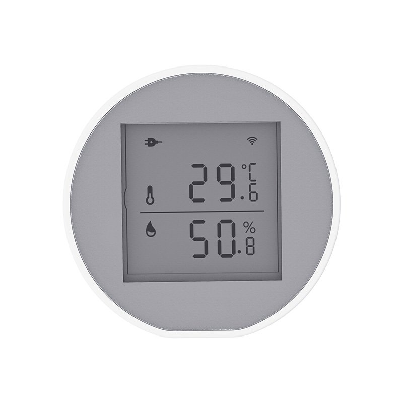 Tuya/Smart Life Wifi Digital Temperature & Humidity Sensor with LCD Screen Monitor DIY Set Temperature Humidity Sensor Detector