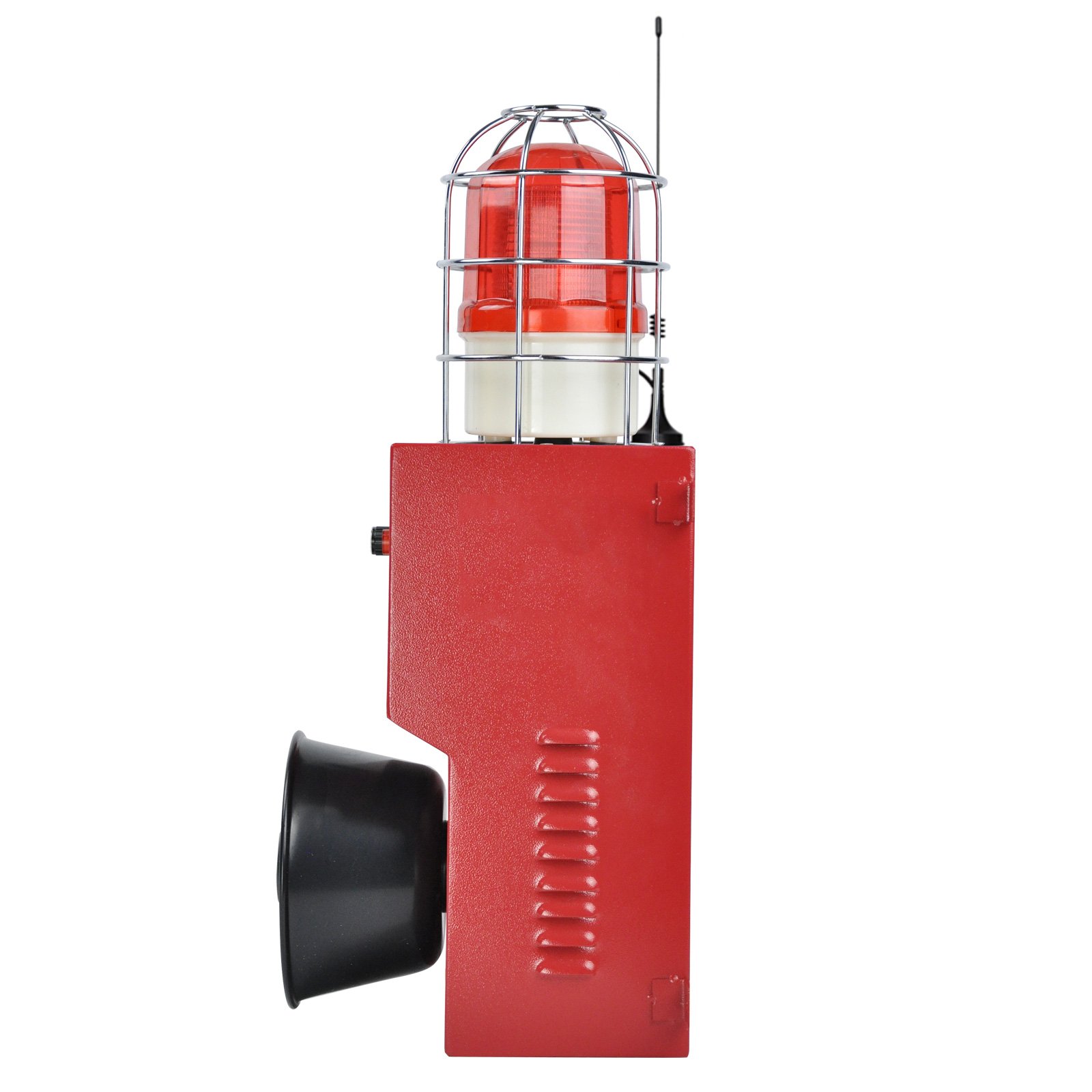 YASONG Outdoor Wireless Panic Button Siren 80W LED Strobe 2000m Range Adjustable Voltage Farm Security Alarm System