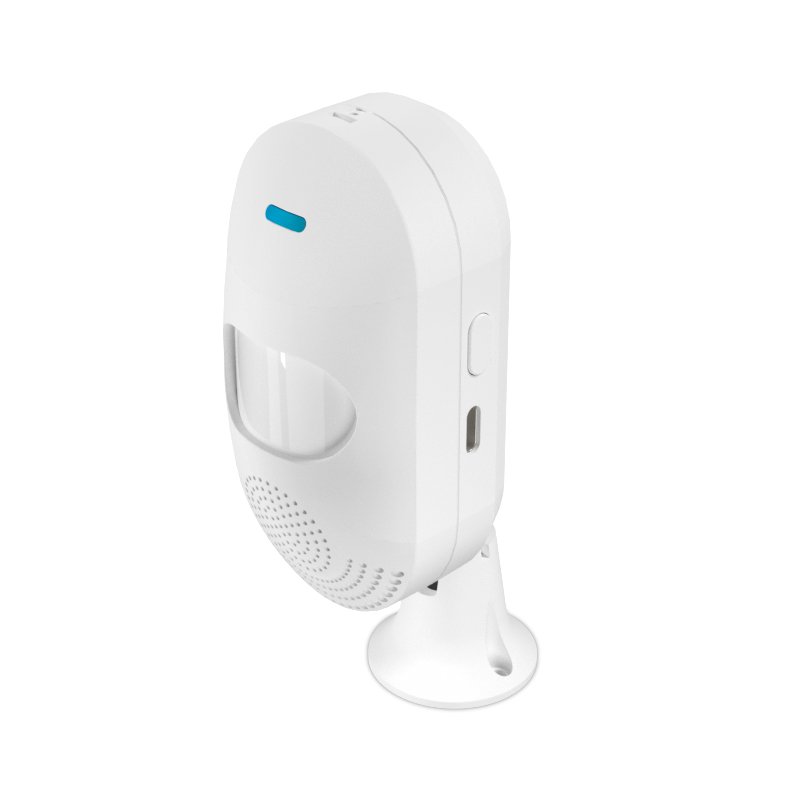 Indoor use wholesale Power by Adapter Tuya wifi Smart PIR motion sensor wireless home alarm system