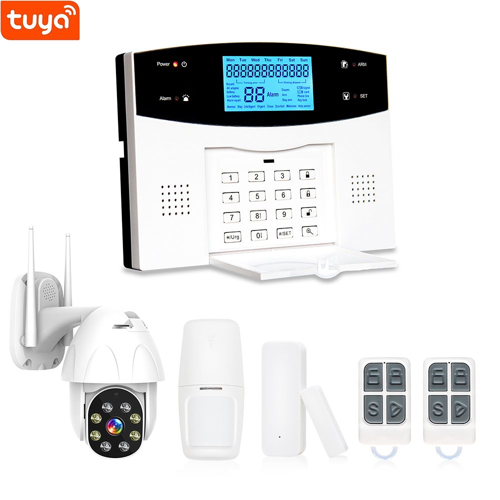 2024 NEW Anti-theft Alarma Burglar Wifi+GSM+PSTN Mobile Call Alarm System Motion Light Sensor For Home Security