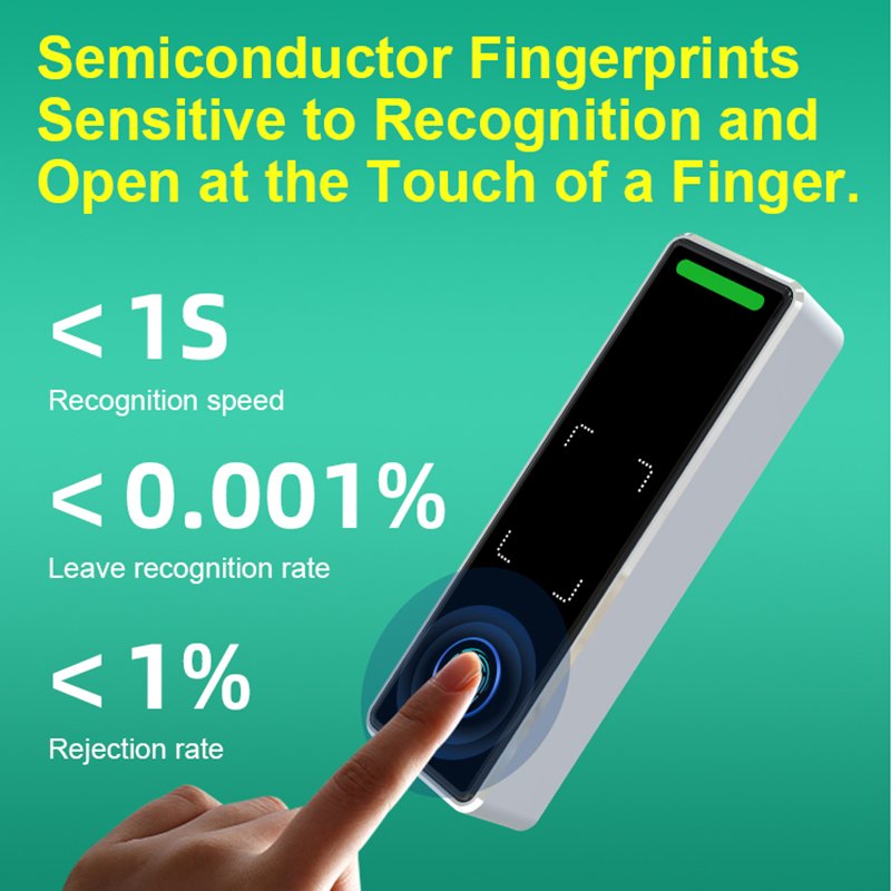 Thinmoo Metal Casing Fingerprint Access Control with Cloud Platform software and APP