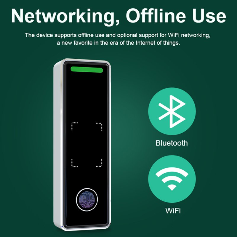 Thinmoo Metal Casing Fingerprint Access Control with Cloud Platform software and APP