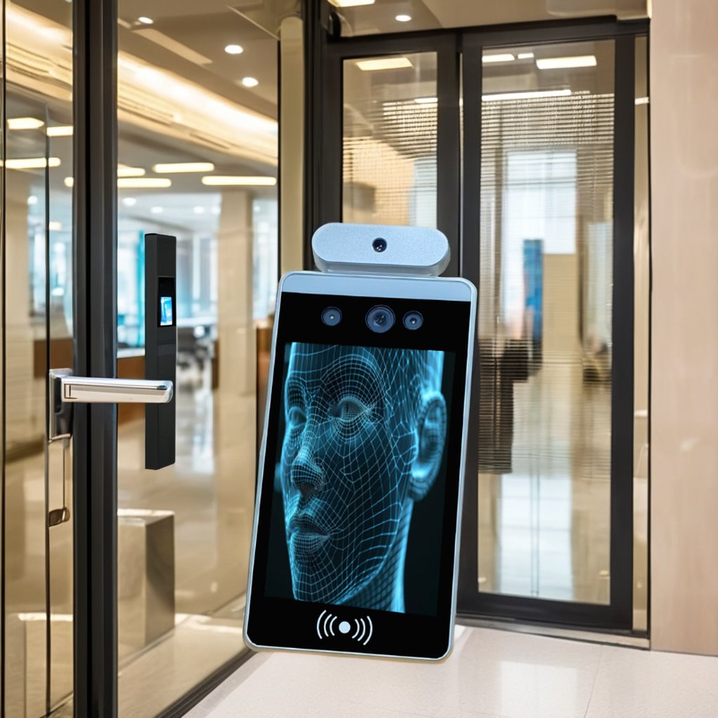 Easy-to-Operate Biometric Face Recognition Time Attendance System with Night Vision Real-Time Sync for School Factory Office