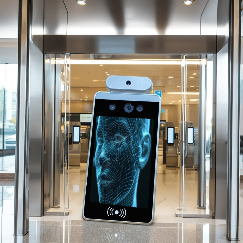 Easy-to-Operate Biometric Face Recognition Time Attendance System with Night Vision Real-Time Sync for School Factory Office