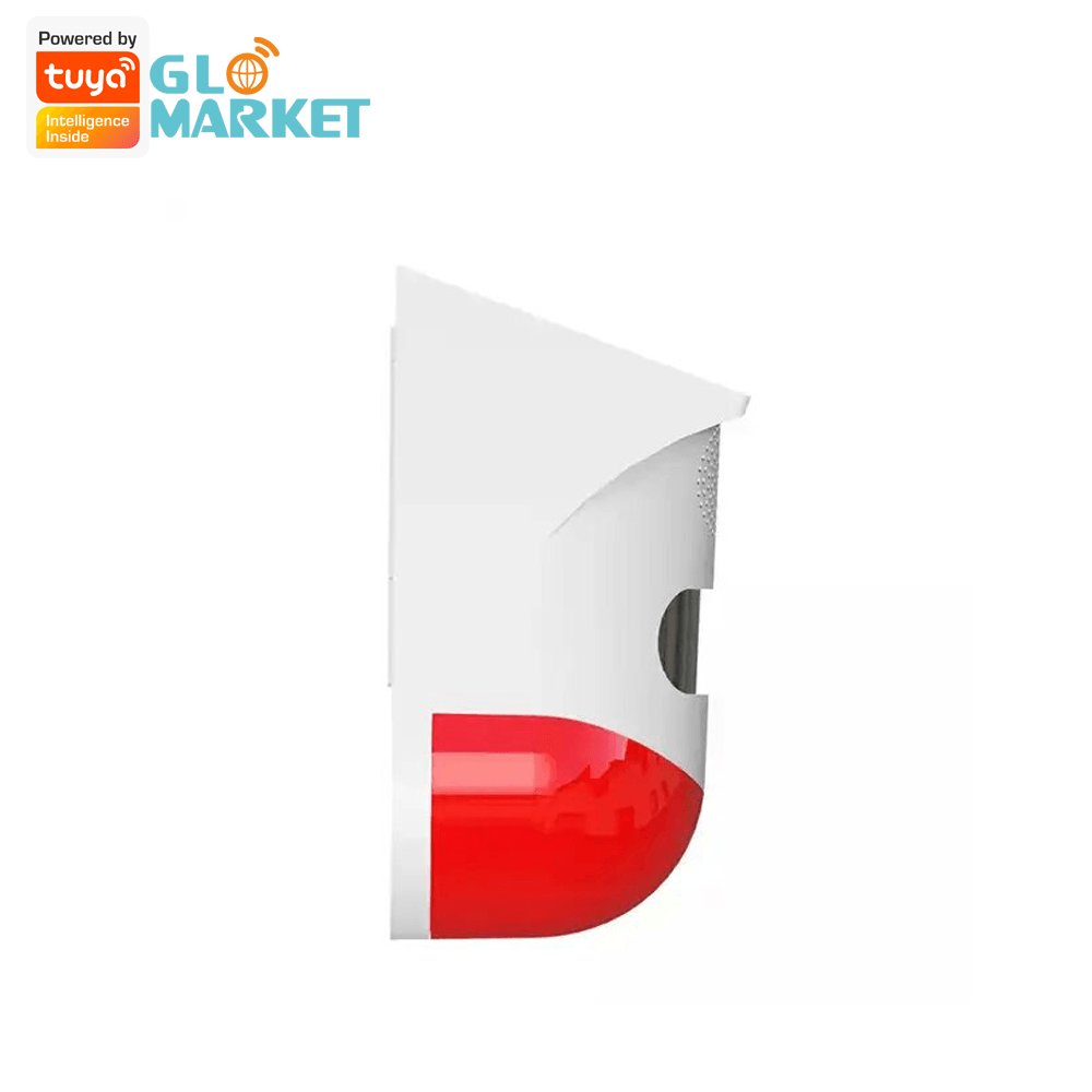 Glomarket Tuya Smart Motion Pir Sensor Solar Wifi Infrared Rf433 Remote Control Detector Siren Alarm System