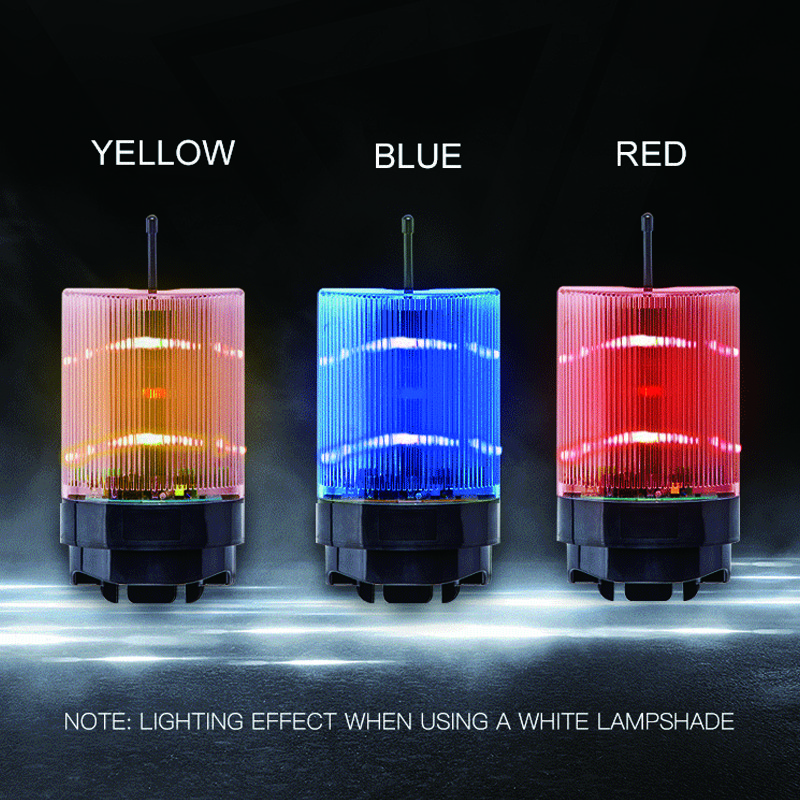 LED three color flash alarm lamp (12~256V) (YS430)for alarm system gate safe