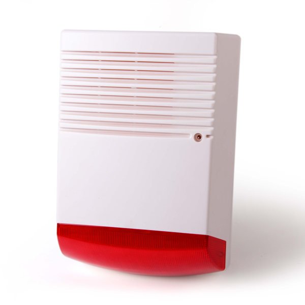 Outdoor Waterproof high decibel electronic alarm siren for gsm alarm system install on Wall