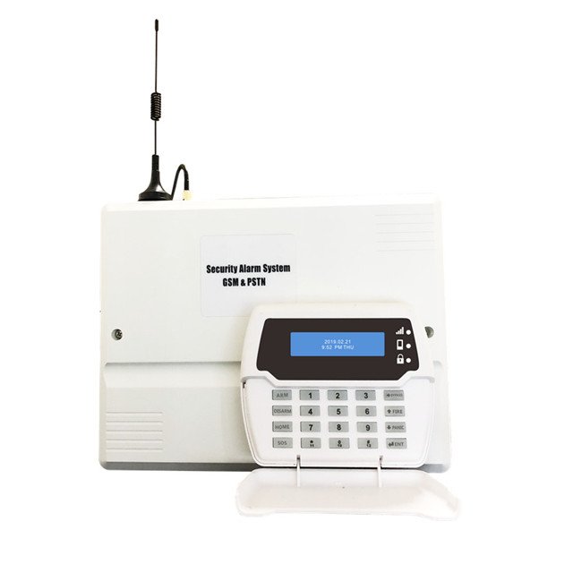 wireless & wired home alarm GSM intruder alarm system support TUYA app for smart house