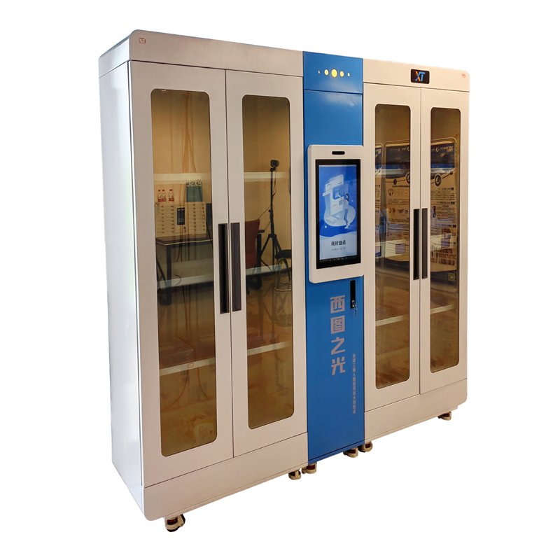 RFID Smart Cabinet with Facial Recognition Access Control File Storage Tool Retrieval Biometric Cabinet Reset Feature Lot Access
