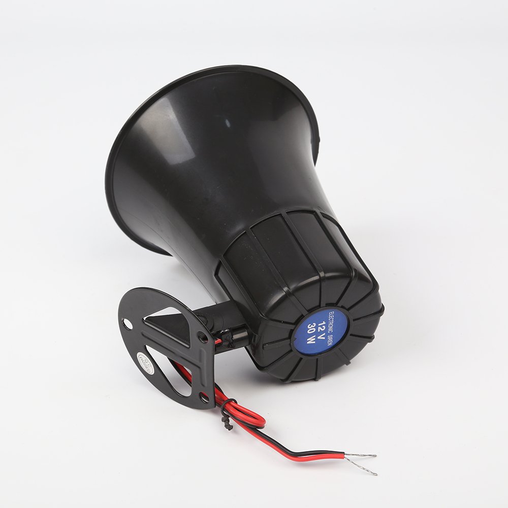 12V 15W Wired Alarm Speaker Siren Security Loud Sound Horn 5C-111