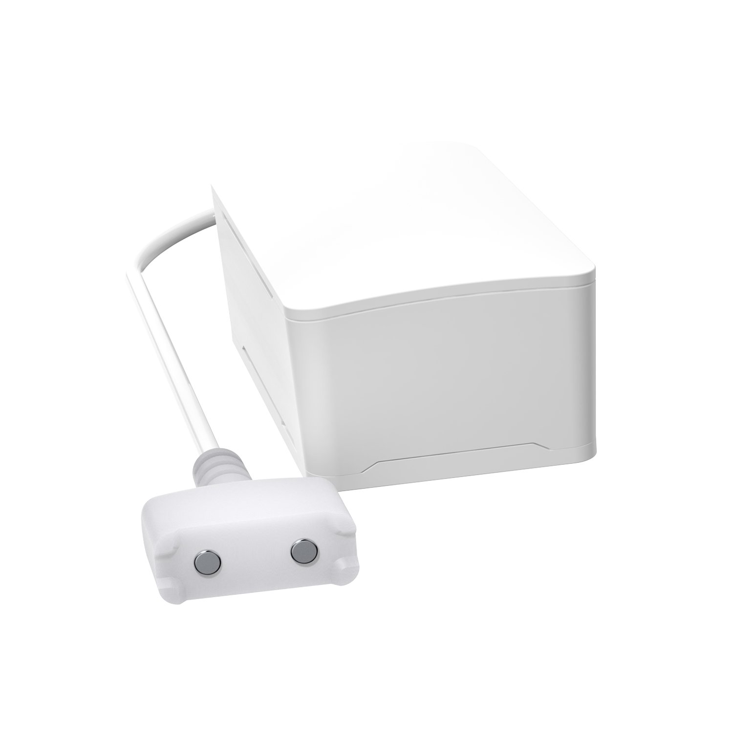 Z-Wave 800 Long Range Flood Sensor Water Leak Wireless Alarm Flood Alert Detector Smart Home Security Plastic Personal Use FCC