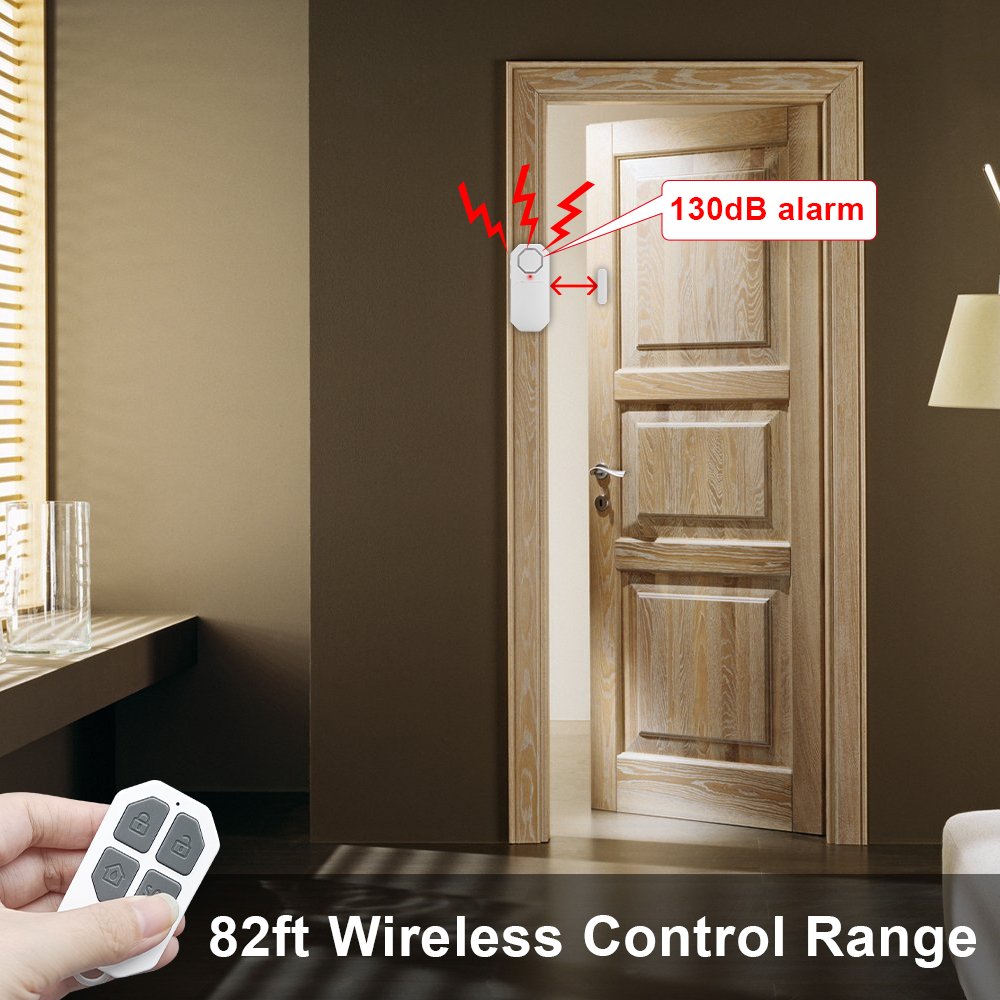 Anti theft wireless smart Tuya window door security alarm system magnetic door sensor