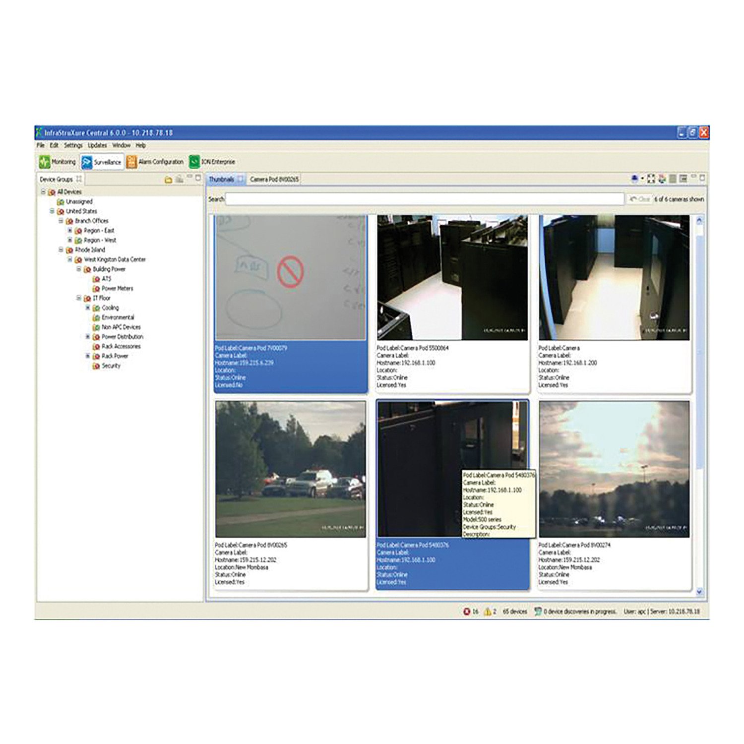 APC StruxureWare Data Center Expert AP9525 25 Node License for Monitoring and Control Alarm System in Data Centers