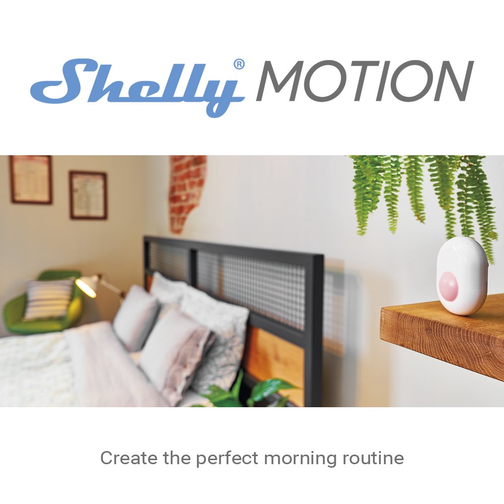 Shelly Motion Sensor Wifi Security Alarm System Security Siren Automated Perception Smart Wifi Sensor