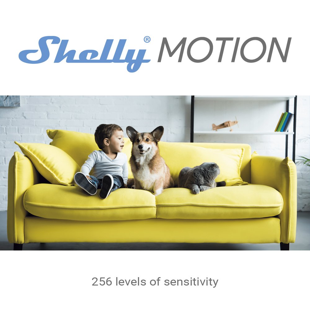 Shelly Motion Sensor Wifi Security Alarm System Security Siren Automated Perception Smart Wifi Sensor