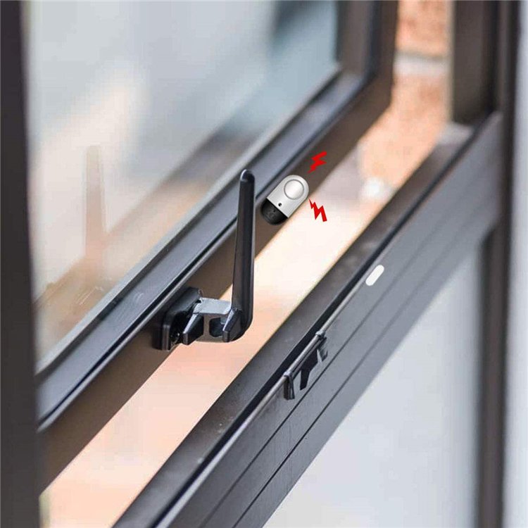 Custom LOGO Door Window Alarm Home Security Wireless Magnetic Sensor Burglar Anti-theft 125DB Alarm with Batteries