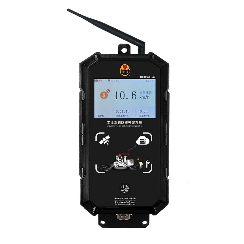 Forklift pedestrian safety alarm uwb indoor positioning pwas proximity warning alert system with tags