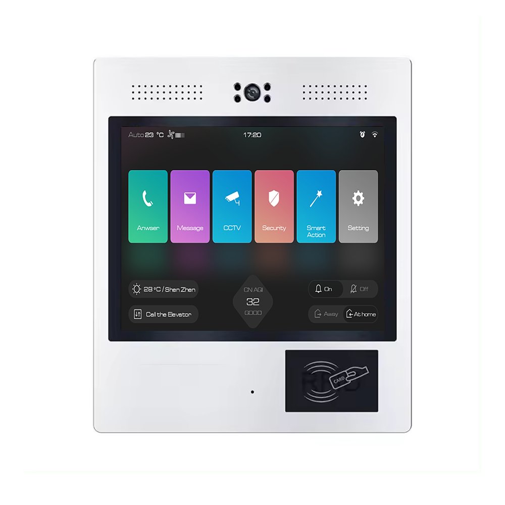 Customization 7'' 10'' 12'' PCAP Touch Relay Apartment Building Video Intercom Door System apartment building intercom system