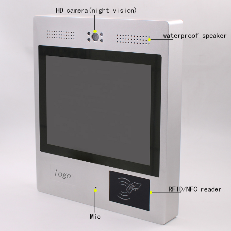 Customization 7'' 10'' 12'' PCAP Touch Relay Apartment Building Video Intercom Door System apartment building intercom system