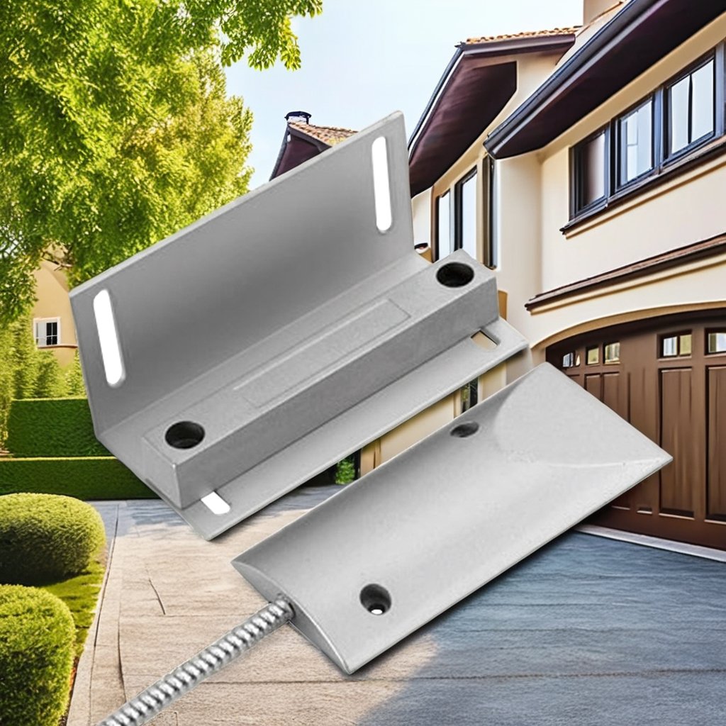 Magnetic Contact Alarm System with Zinc Case for Floor Roller Door CE FCC ROHS CCC Certified 5C-61L