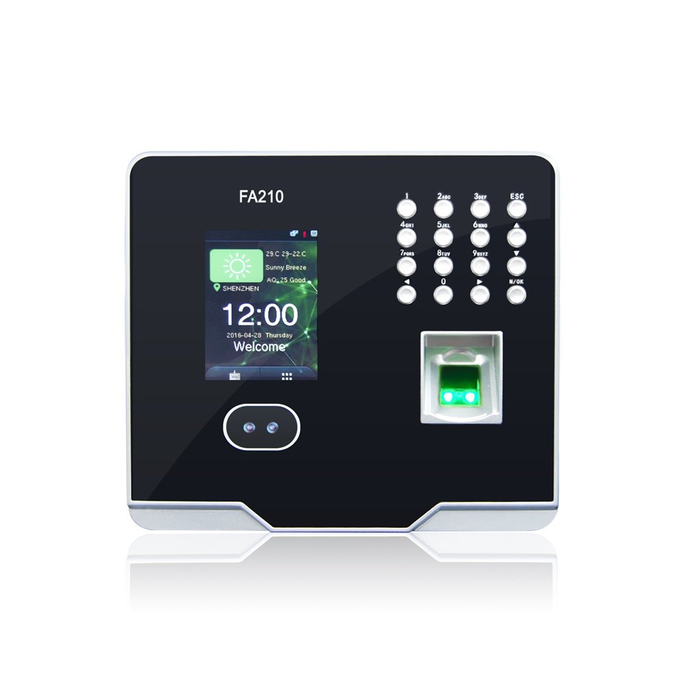 Face Fingerprint Attendance machine fingerprint punching time employees commuting to work integrated double recognition