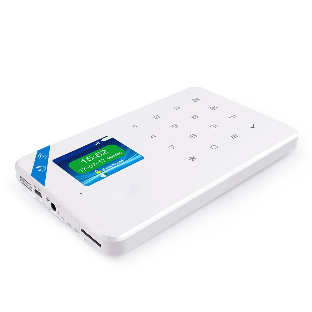 Hot Sale Touch Keypad Tuya Smart Wireless Smart WIFI GSM Burglar Security Alarm System
