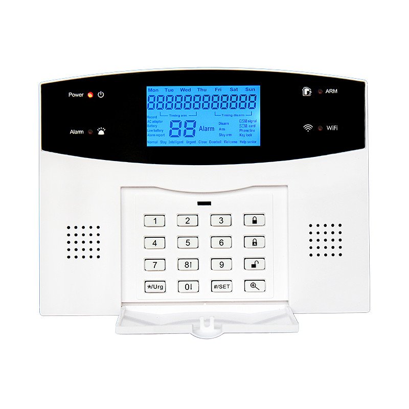 Nuevo modelo Ventas Calientes Alarmas De Seguridad GSM+WIFI+PSTN Alarmas De Hogar