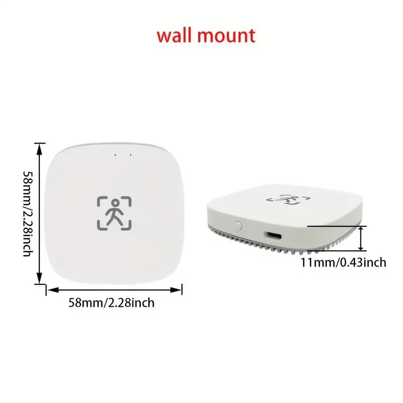 RSH Tuya Smart Home Alarm System Sensor Mini Motion Detector Human Presence Sensor