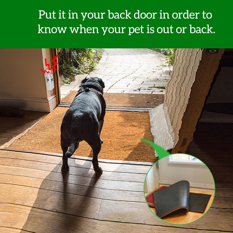 Pressure Mat Doorbell and Alarm Systems, for Home, Flat Security