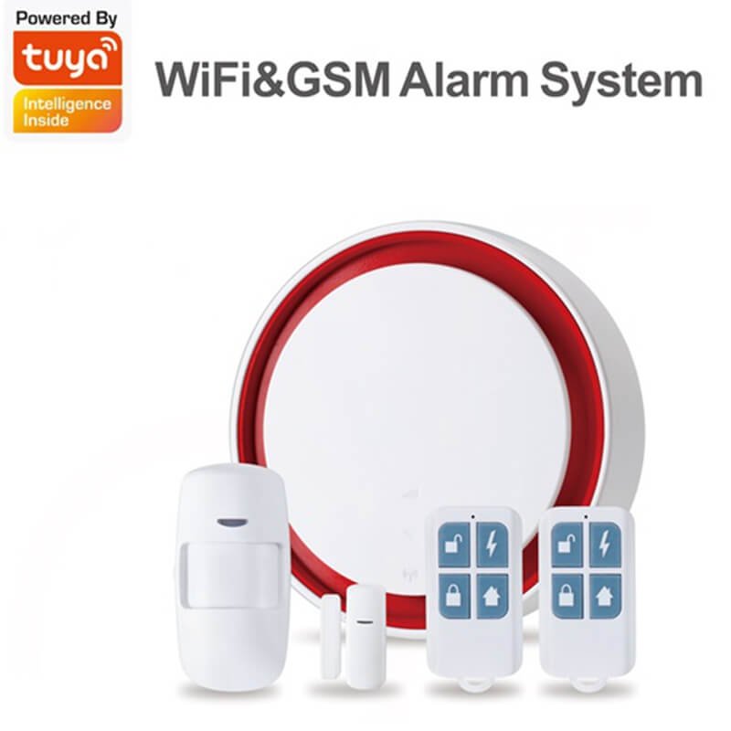 Wholesale Tuya App Wireless Home Securityburglar alarm system Wifi And Gsm Security 4G Gsm Fog Alarm Home System