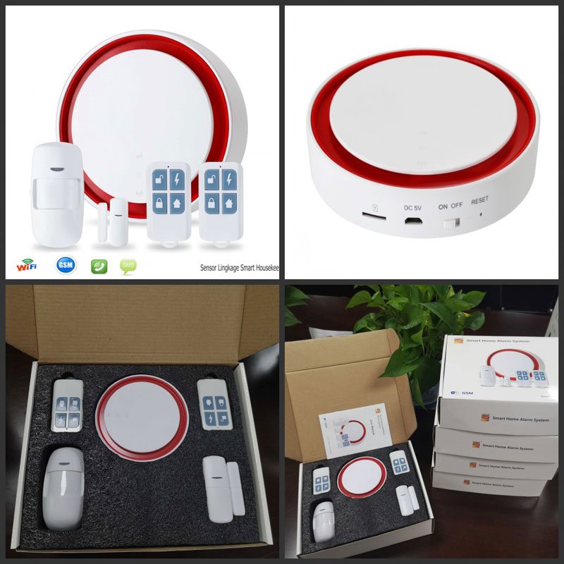 Wholesale Tuya App Wireless Home Securityburglar alarm system Wifi And Gsm Security 4G Gsm Fog Alarm Home System