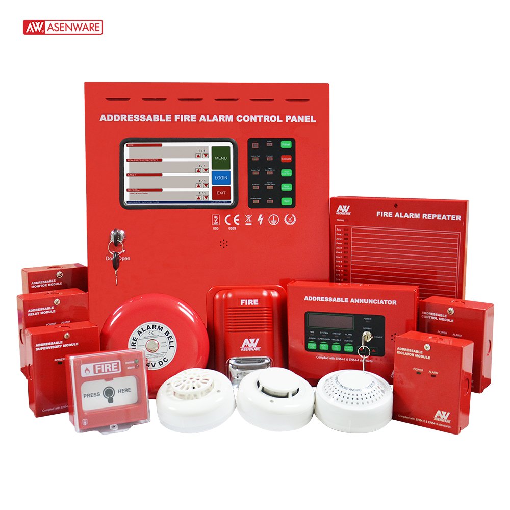 Manufacturer multi language wireless support addressable fire alarm system