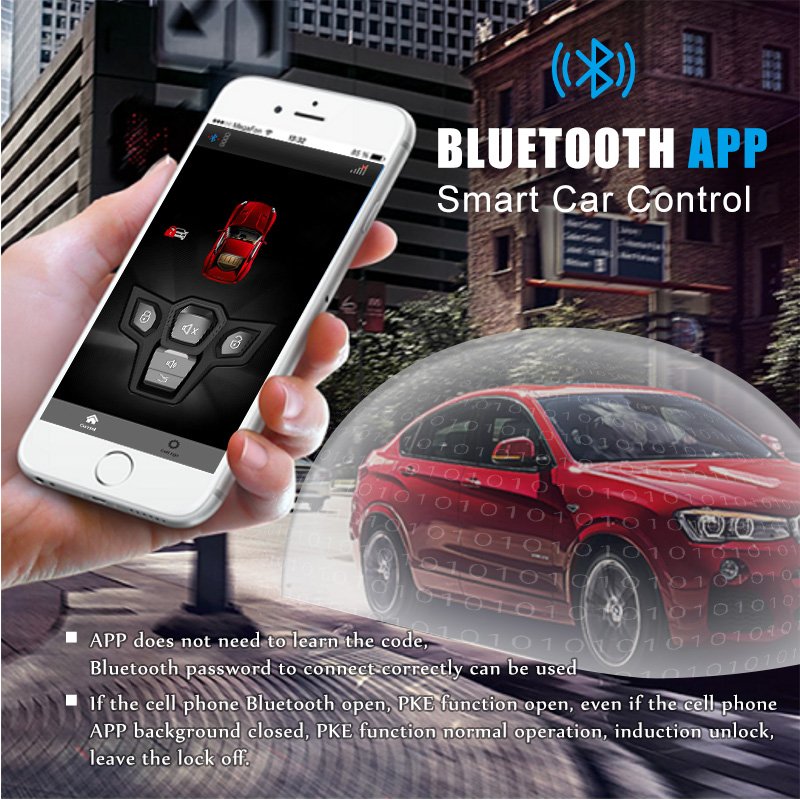 SPY Universal Car Alarm Remote Start System Security Hot RFID Genius Octopus Remote Control Wireless Lcd Key