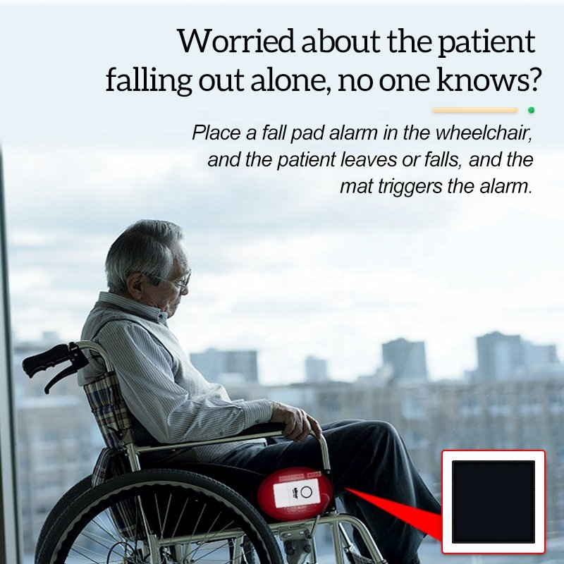 2022 Security system For children and elderly fall prevention sensor Wheelchair safety pad alarm weight sensing alarm