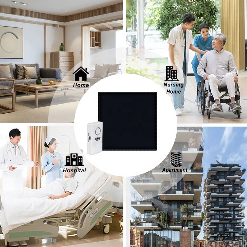 2022 Security system For children and elderly fall prevention sensor Wheelchair safety pad alarm weight sensing alarm