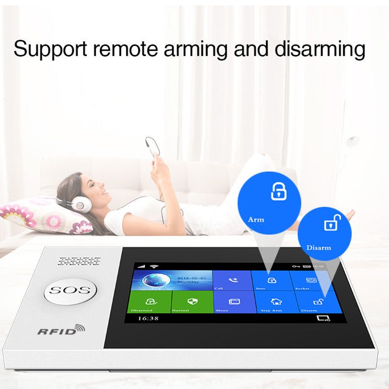 Wireless APP remote control GSM wifi network smart home wholesale security TAYA siren system hight quality alarm gsm system