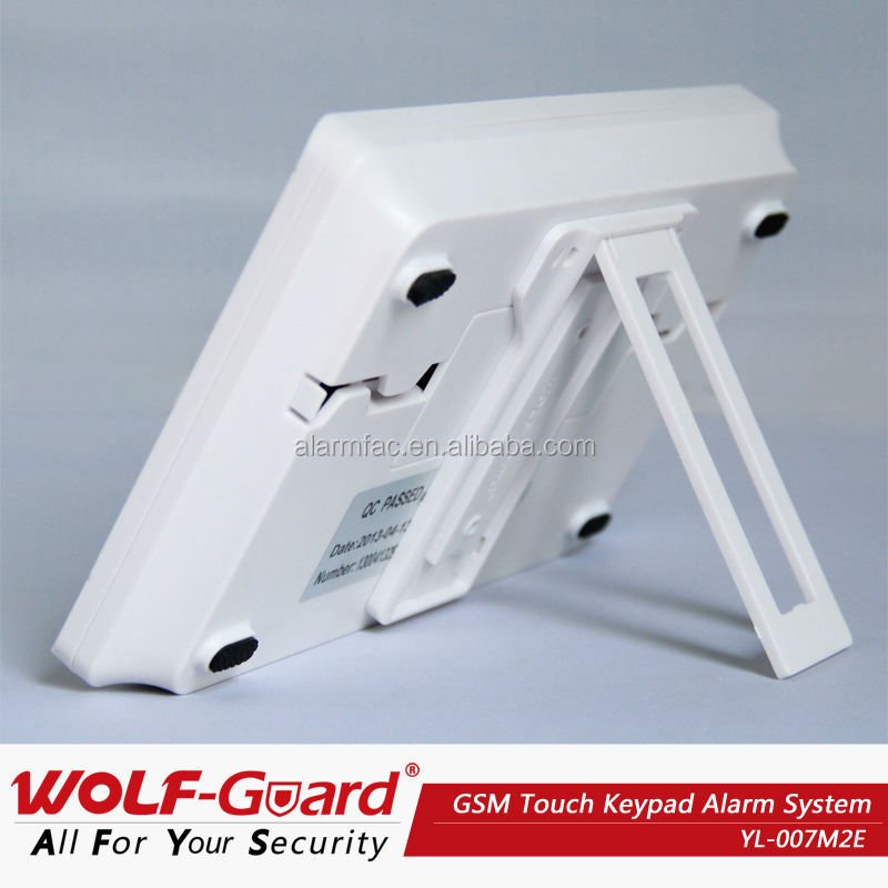 wolf guard YL-007M2E Support IOS App and Android App professional GSM security wireless smart home security alarm system