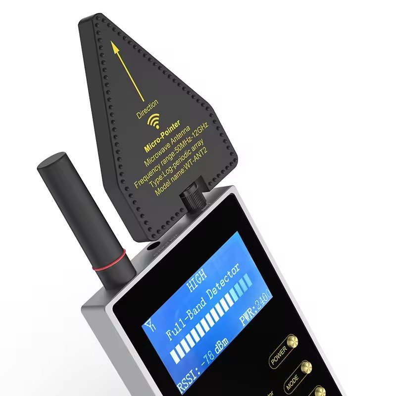 WT10 Anti Spy Bug Detector RF WT10 2G 3G Cell Phone Signal Detector Camera GSM Sound Signal GPS Tracker Wireless Camera Finder