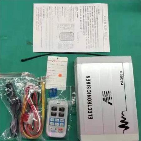 400W car alarm siren controle sirene emergency vehicle electronic ambulance firefighter siren