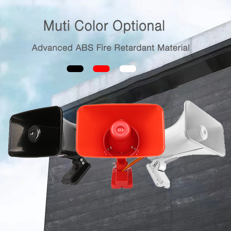 Wholesale Price 12v 30 watts Siren Outdoor Alarm Siren 120db Sirena With 2 Tone Out