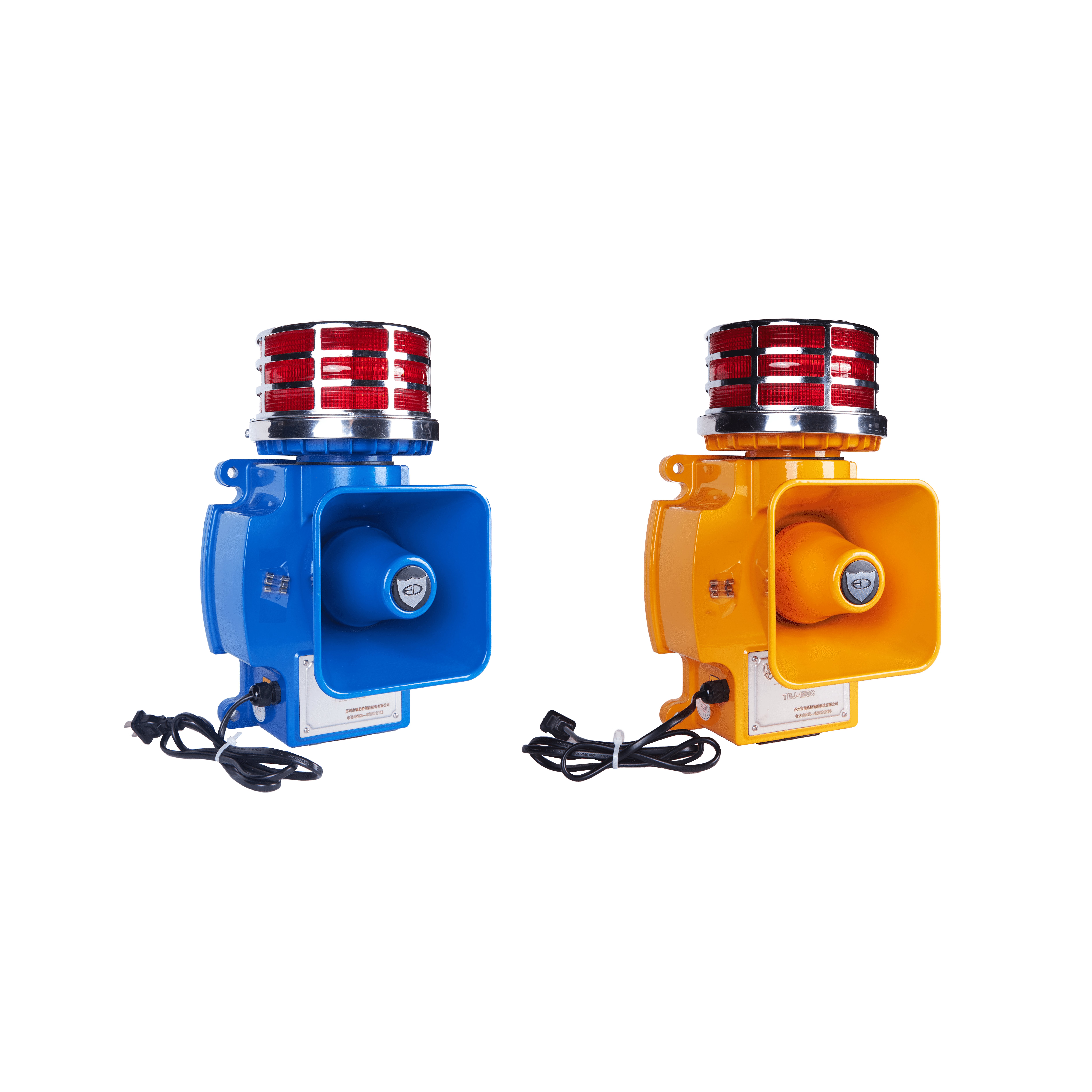 Industrial Audible And Visual Alarm Led Signal Siren For Outdoors With 120 dB Horn
