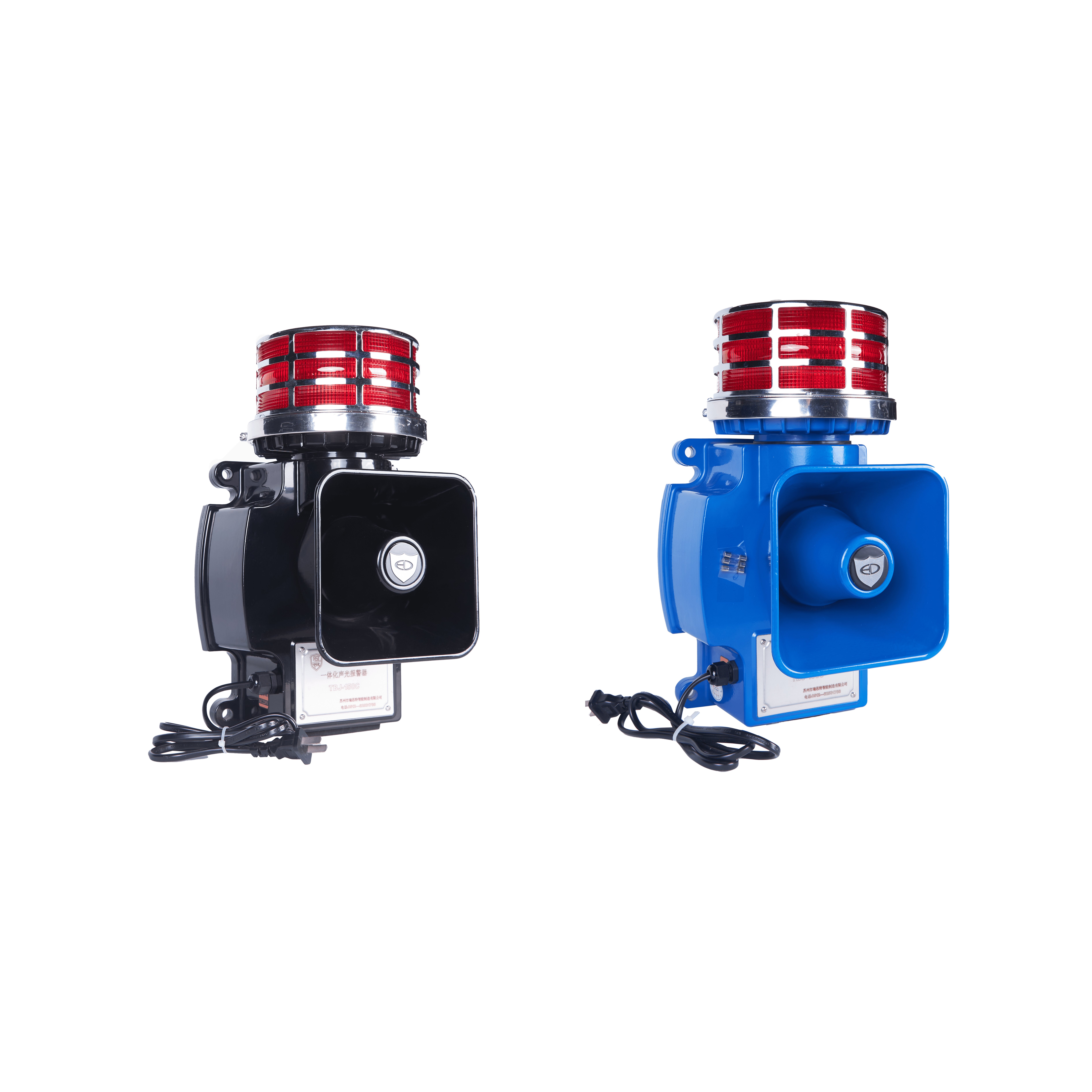 Industrial Audible And Visual Alarm Led Signal Siren For Outdoors With 120 dB Horn