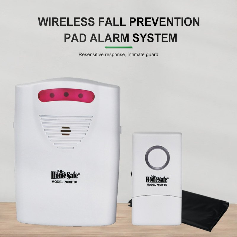 Advanced Wireless Pressure Pad Fall Down Mat Alarm for Elderly Fall Detection