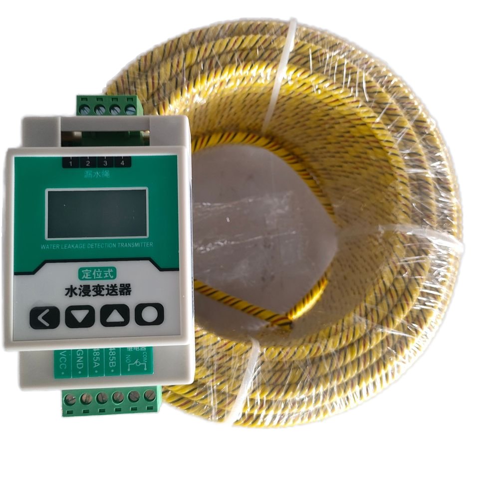 4 Cores Located Positioning Water Leak Detection Sensing Cable Liquids Sense Rope with Alarm System Wire Connector Lead Wire