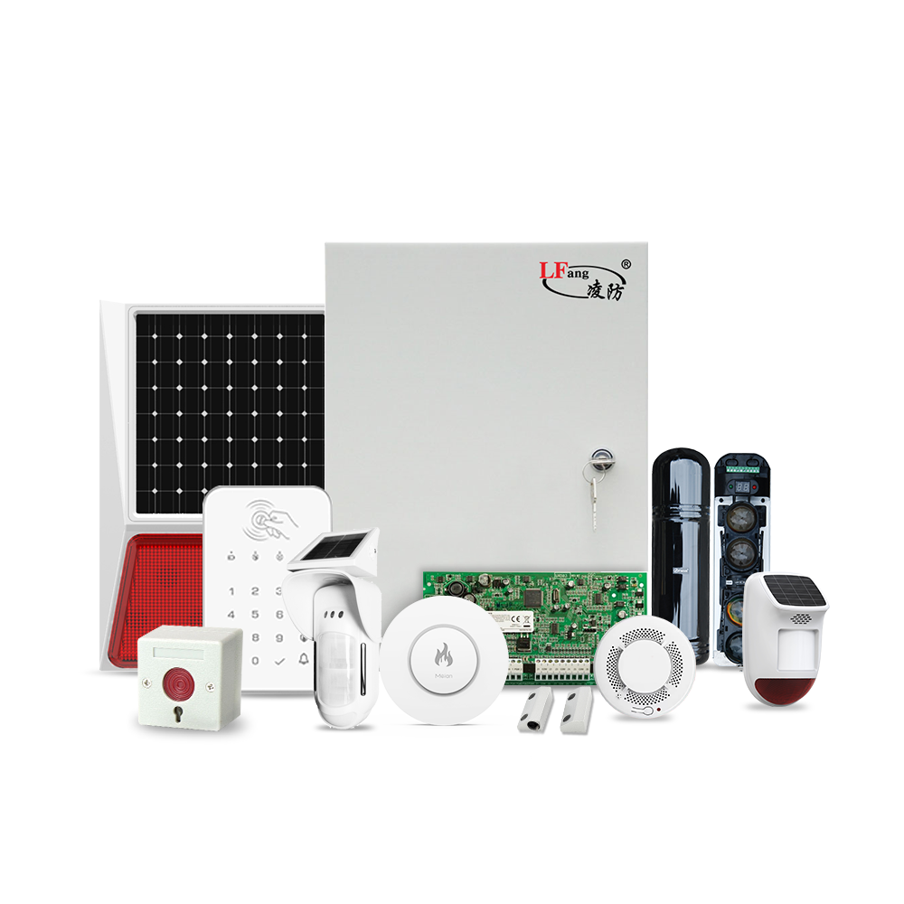TCP IP 4G PSTN SIA CMS Protocol Commercial Burglar Alarm Control Panel