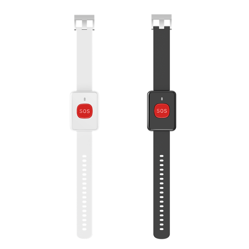 Wearable Wireless SOS Watch 433MHz Wristband Panic Button for Emergency & Security Alarm System