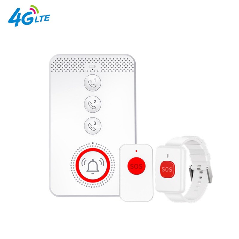 Wearable Wireless SOS Watch 433MHz Wristband Panic Button for Emergency & Security Alarm System